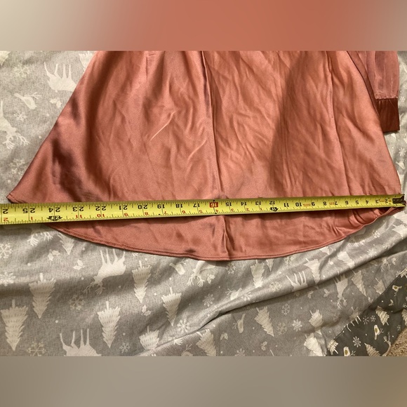 NWOT  We wore what pink long sleeve mini dress zip up size 6 coquette romantic - Picture 7 of 9